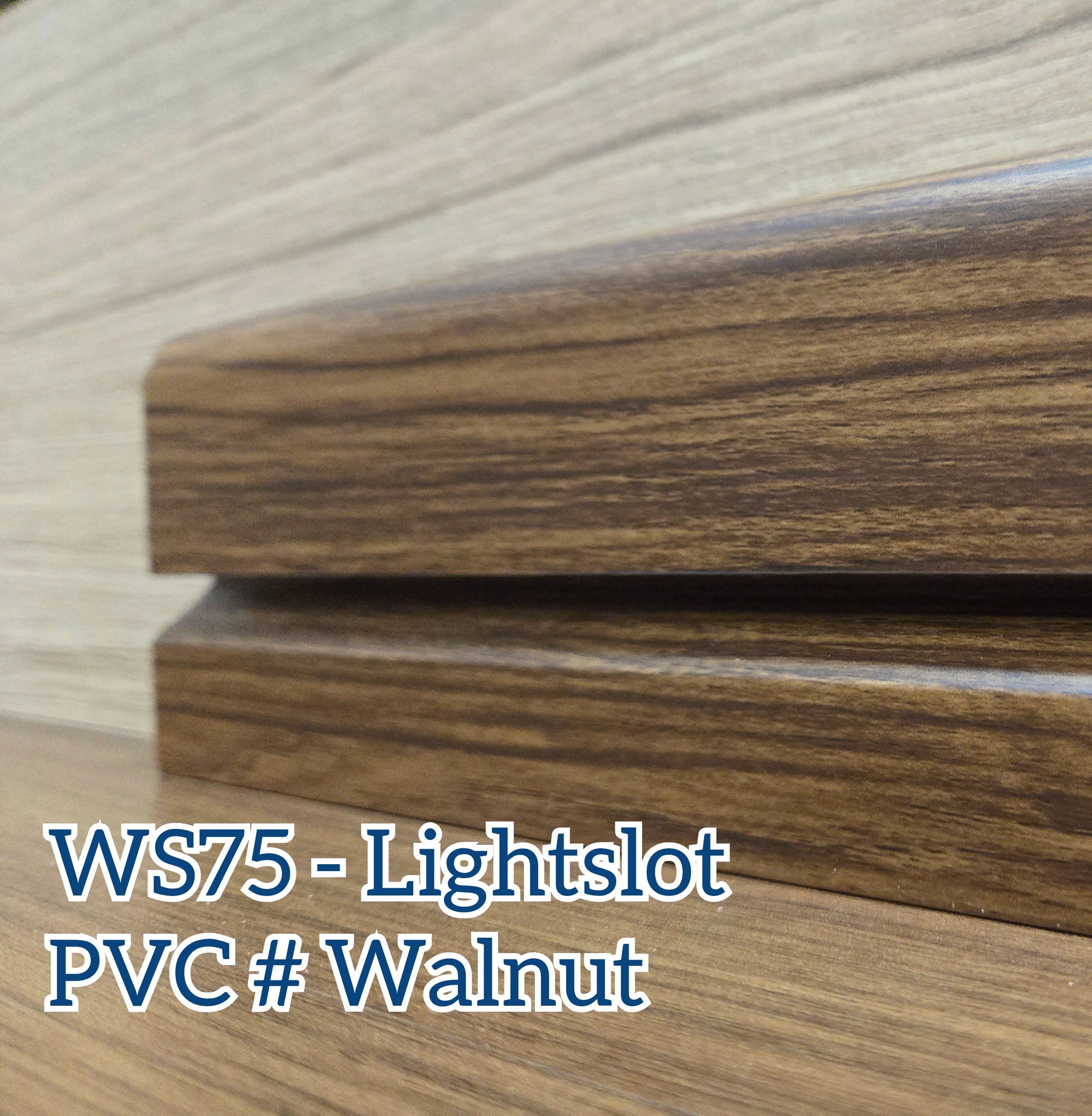 PVC WS75-L Walnut